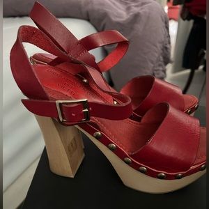 Diego Piacentini Platform Heels Size 10